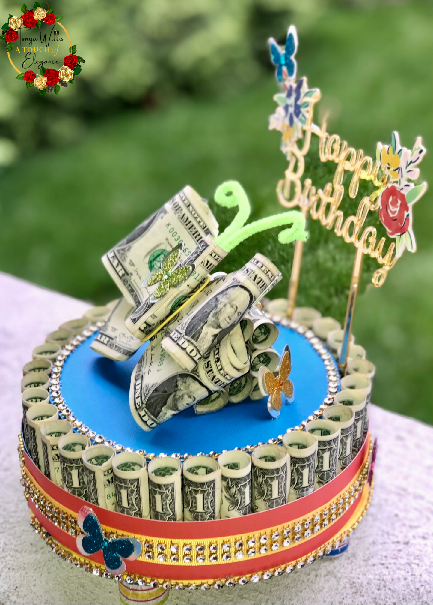 Adult Birthday Money Cakes