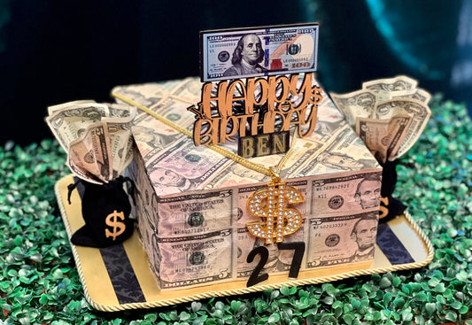 Adult Birthday Money Cakes