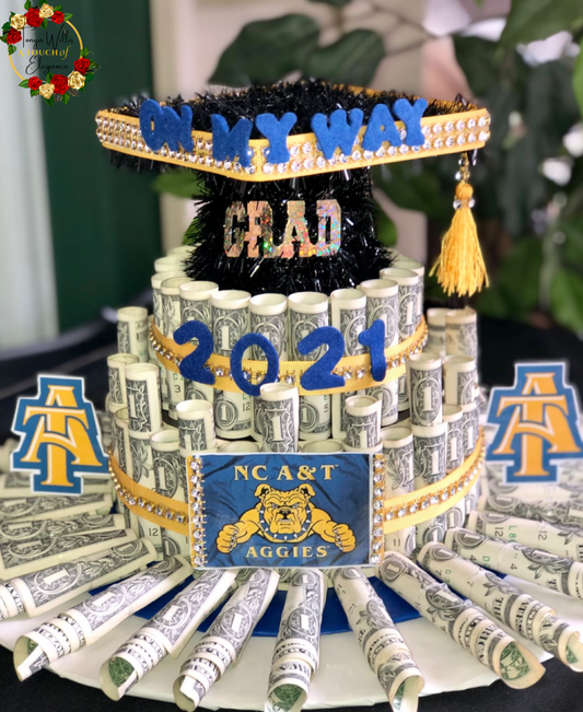 Graduation Money Cakes