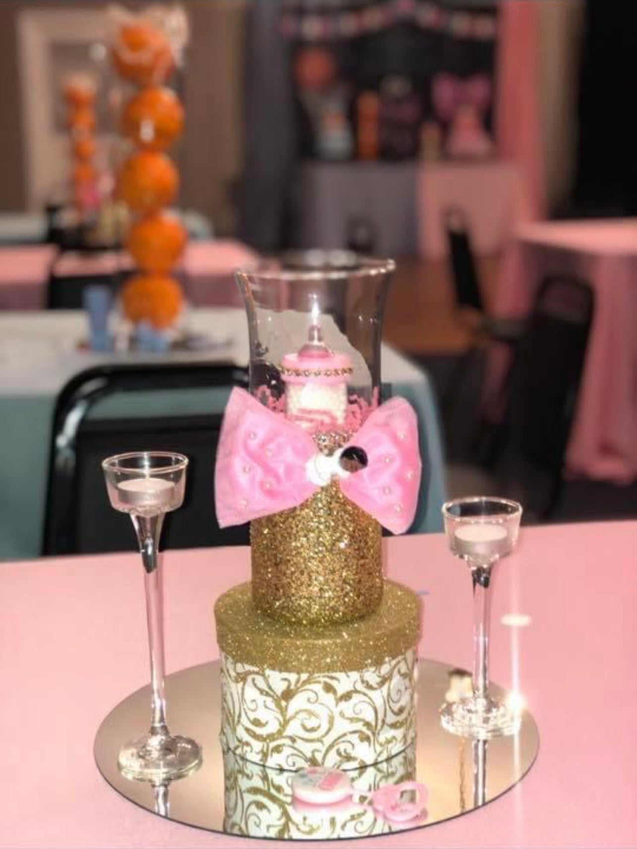 Diaper Cakes & Gender Reveal